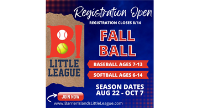 2022 FALL BALL REGISTRATION OPEN